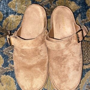 Madden girl suede clogs